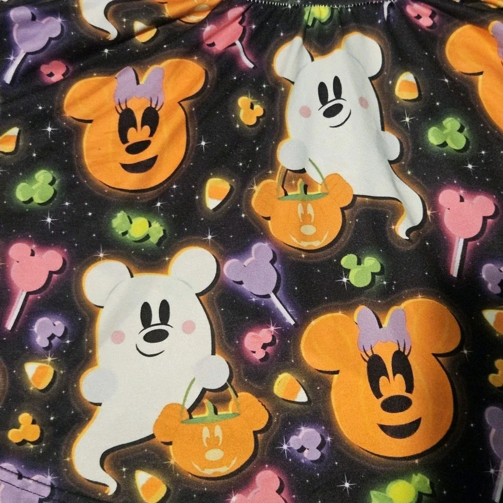 Milksilk Girls Halloween Set Size 4T Mouse Ghost Pumpkin Twirl Dress Hoodie